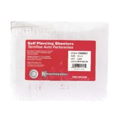 Hillman No. 10 X 2 In. L Slotted Hex Washer Head Self-Piercing Screws 2000 Pk