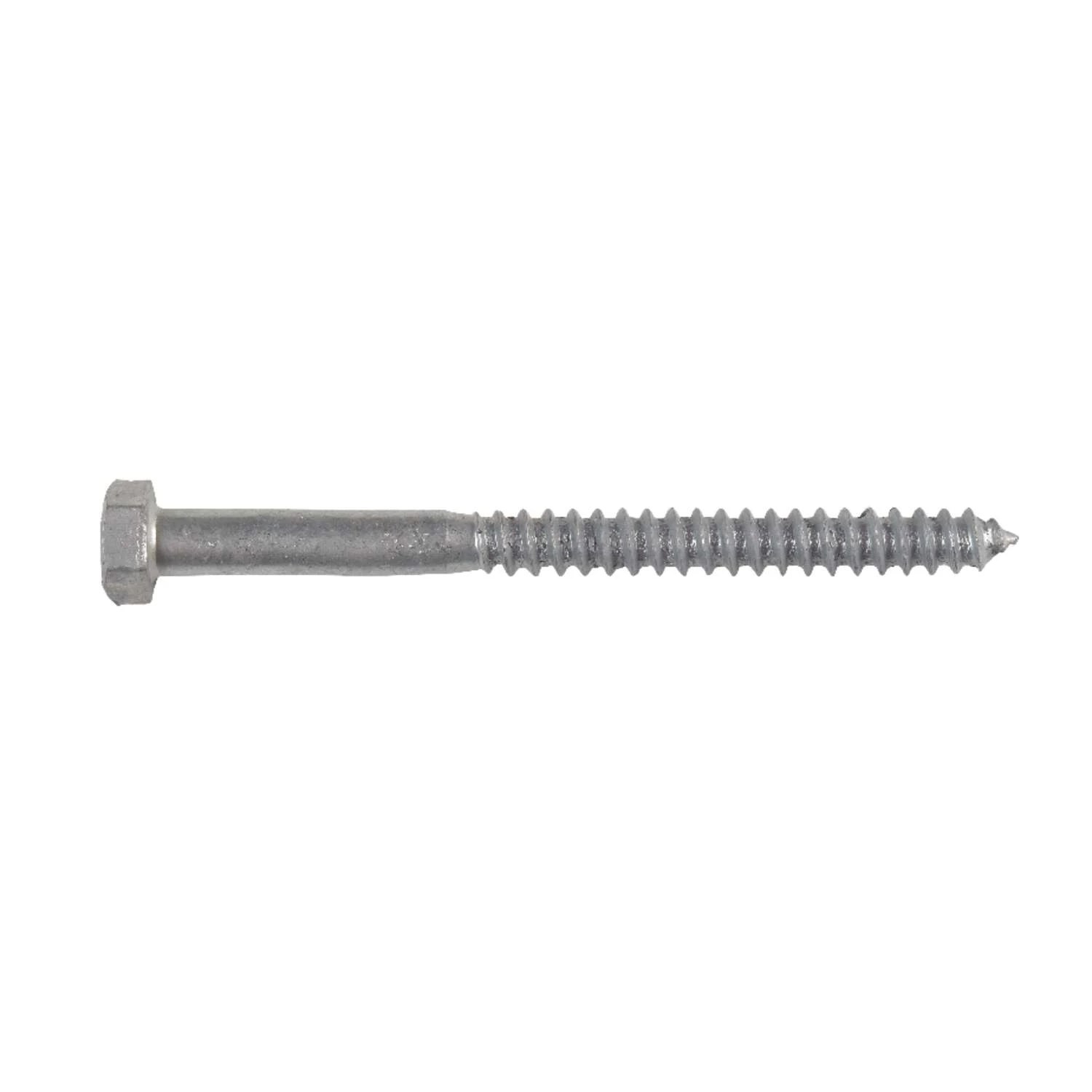 Hillman 5/16 In. X 4 In. L Hex Hot Dipped Galvanized Steel Lag Screw 50 Pk 2 Hillman 5/16 In. X 4 In. L Hex Hot Dipped Galvanized Steel Lag Screw 50 Pk - Image 2