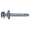 Grip-Rite Pro-Twist No. 12 Sizes X 1-1/2 In. L Hex Hex Head Screws W/Washers 5 Lb