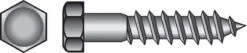 Hillman 3/8 In. X 1 In. L Hex Zinc-Plated Steel Lag Screw 100 Pk