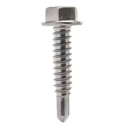 Grip-Rite Pro-Twist No. 10 Sizes X 2 In. L Hex Hex Head Screws W/Washers 1 Lb