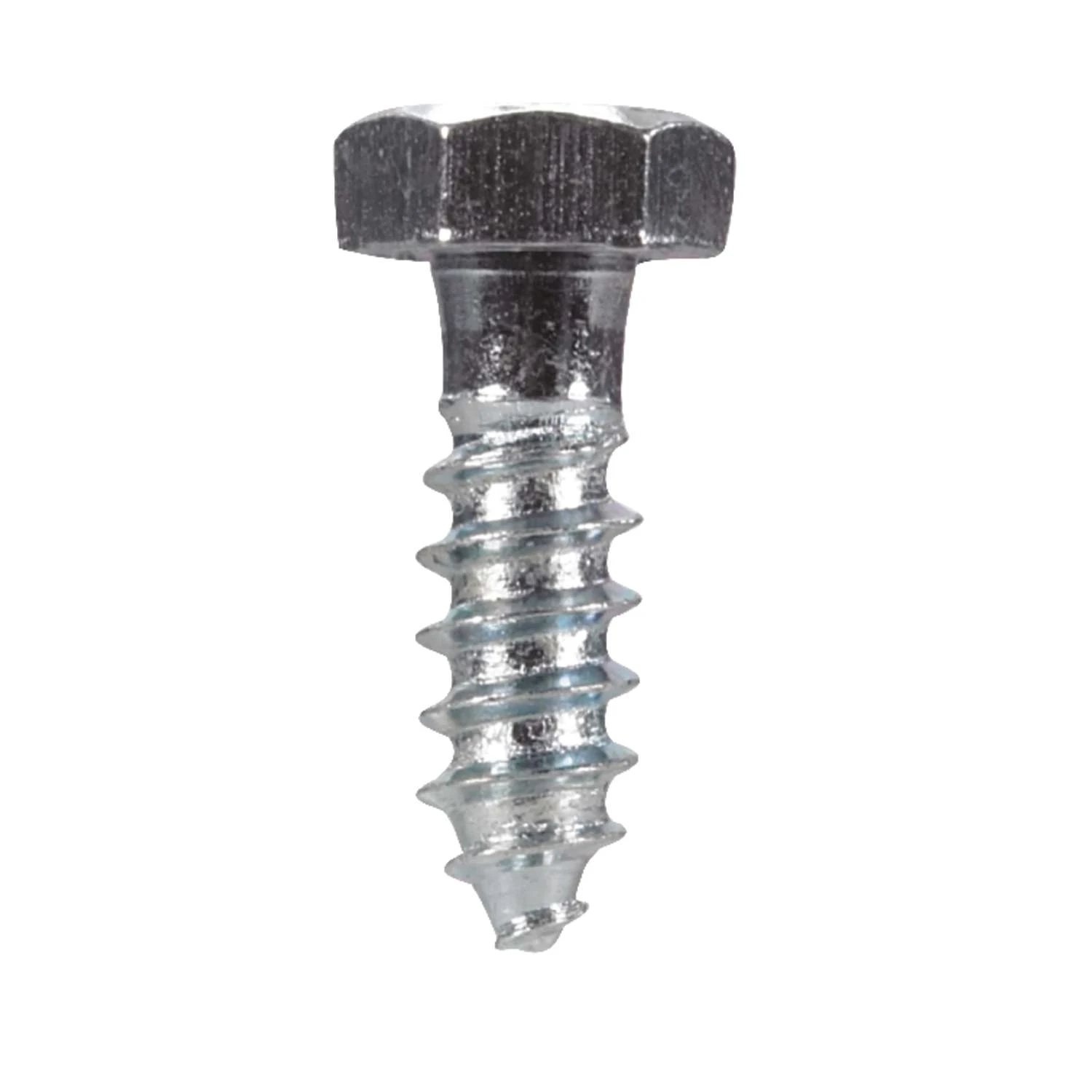 Hillman 5/16 In. X 1 In. L Hex Zinc-Plated Steel Lag Screw 100 Pk 2 Hillman 5/16 In. X 1 In. L Hex Zinc-Plated Steel Lag Screw 100 Pk - Image 2