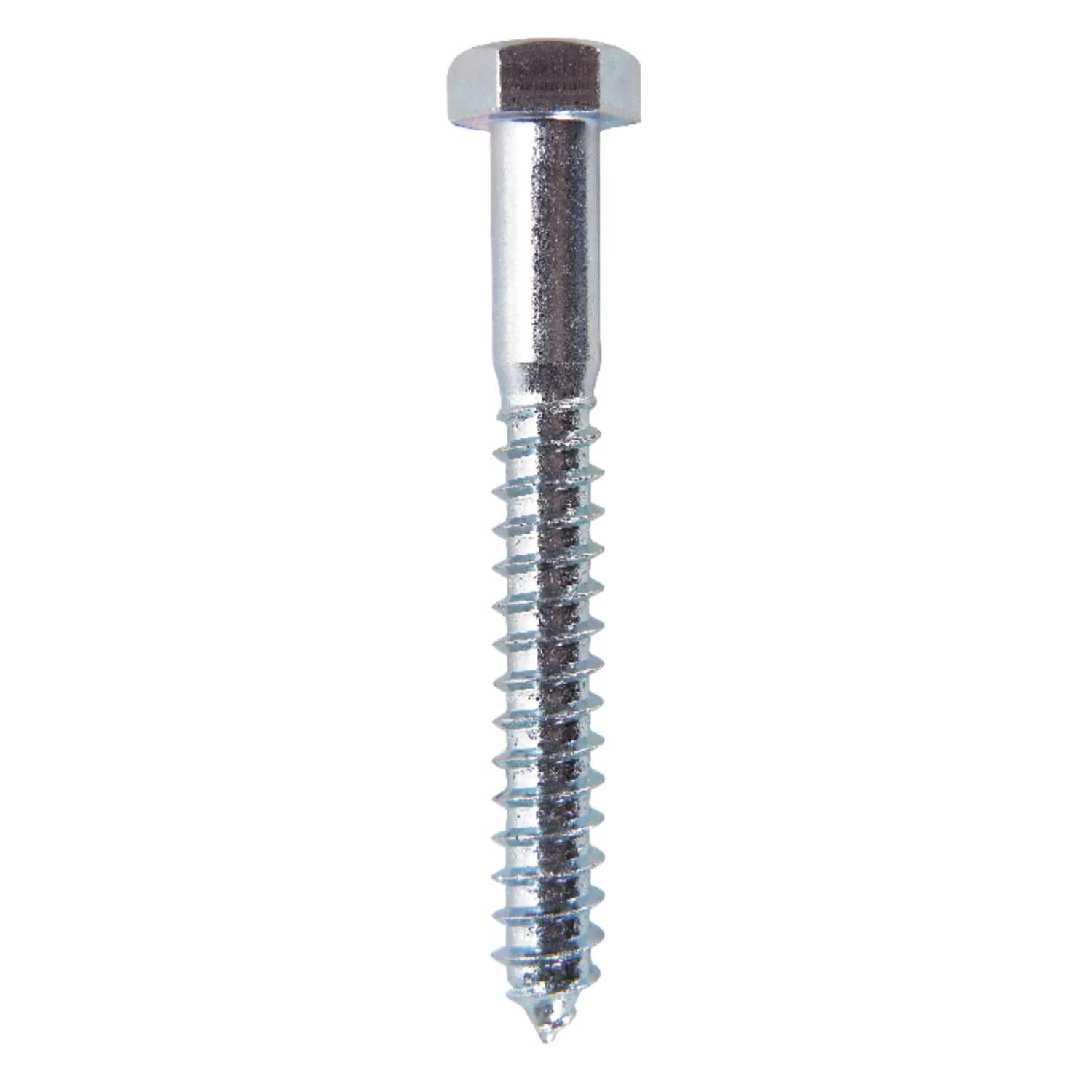 Hillman 1/2 In. X 4 In. L Hex Zinc-Plated Steel Lag Screw 25 Pk 2 Hillman 1/2 In. X 4 In. L Hex Zinc-Plated Steel Lag Screw 25 Pk - Image 2
