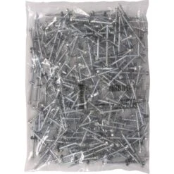 Hillman Power Pro No. 10 X 3 In. L Hex Drive Washer Head Roofing Screws 250 Pk
