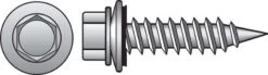 Hillman No. 10 X 3 In. L Hex Hex Head Self-Piercing Screws 50 Pk
