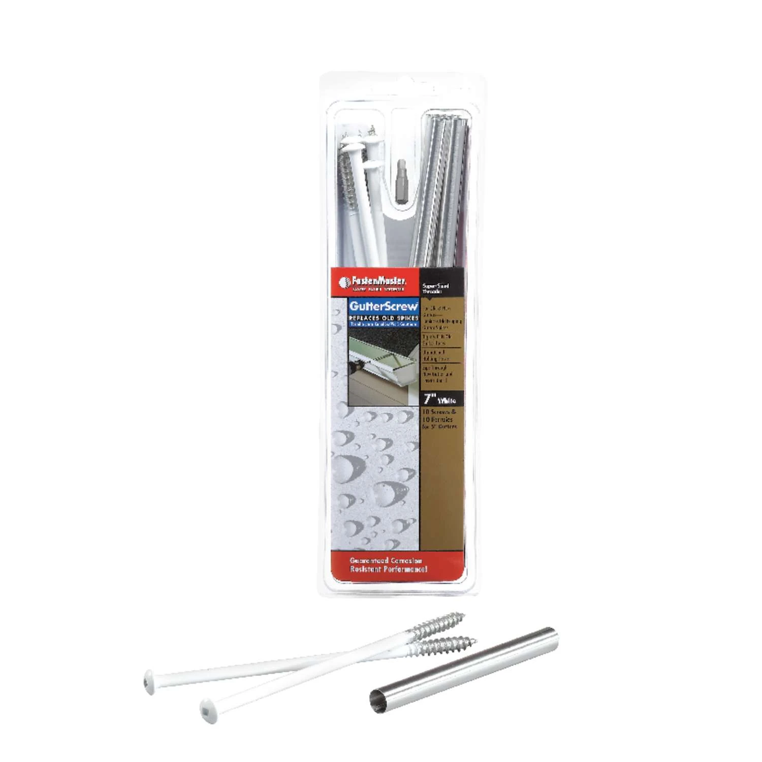 FastenMaster No. 7 X 7 In. L Square Round Head Gutter Screws 10 Lb 10 Pk 1 FastenMaster No. 7 X 7 In. L Square Round Head Gutter Screws 10 Lb 10 Pk