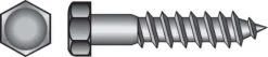 Hillman 1/2 In. X 3 In. L Hex Zinc-Plated Steel Lag Screw 50 Pk