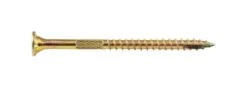Screw Products No. 9 X 2-1/2 In. L Star Yellow Zinc-Plated Wood Screws 5 Lb Lb 467 Pk