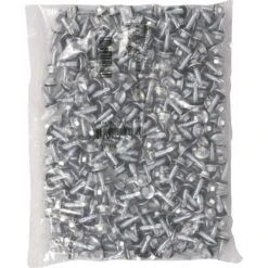 Hillman Power Pro No. 14 X 7/8 In. L Hex Drive Washer Head Roofing Screws 250 Pk
