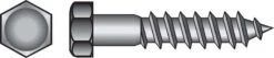 Hillman 1/2 In. X 6 In. L Hex Zinc-Plated Steel Lag Screw 25 Pk