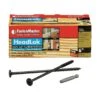 FastenMaster HeadLok 6 In. L Black Spider Flat Head Deck Screws 50 Pk