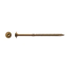 Big Timber No. 17 Ga. X 4 In. L Star Round Head Construction Screws 1 Lb 25 Pk