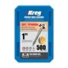 Kreg No. 8 X 1 In. L Square Zinc-Plated Pocket-Hole Screw 500 Ct