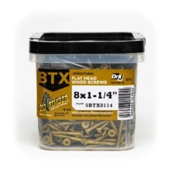 Big Timber No. 8 X 1-1/4 In. L Star Bronze Wood Screws 5 Lb 1155 Pk