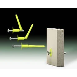 WallClaw Anchors .25 In. D X 2 In. L Plastic/Steel Pan Head Wallboard Anchors 25 Pk -Hil Screws Shop 8a30a887 5b16 4cf7 88f7 1a15bdc887f8