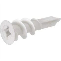 Hillman 1.5 In. L Nylon Ribbed Head Drywall Anchors 100 Pk