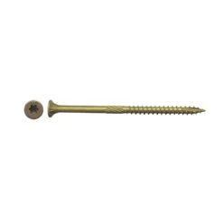 Big Timber No. 9 X 3-1/8 In. L Star Bronze Wood Screws 5 Lb 380 Pk