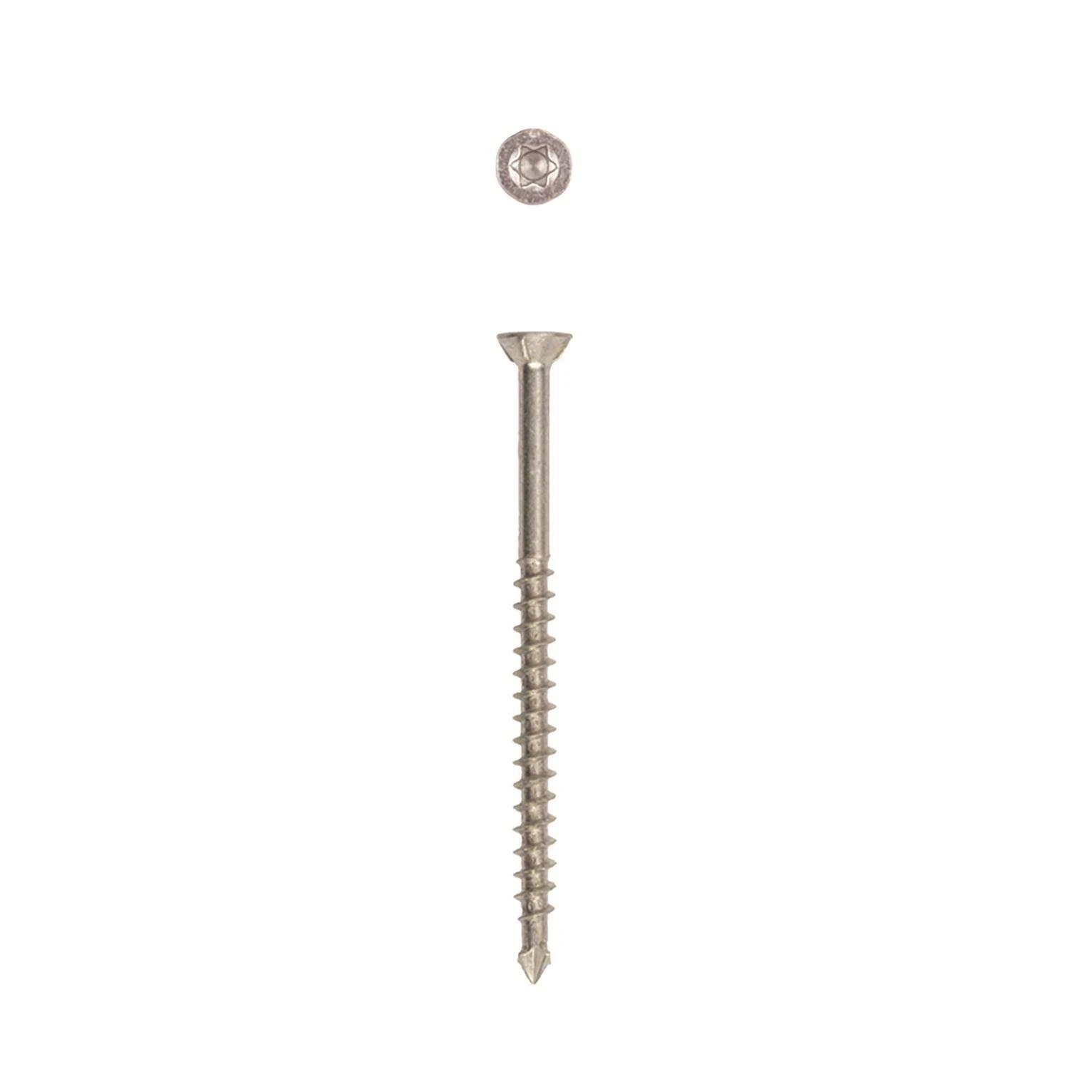 SPAX MDF No. 8 In. X 2-1/2 In. L T-20+ Trim Head Construction Screws 1 Lb 154 Pk 2 SPAX MDF No. 8 In. X 2-1/2 In. L T-20+ Trim Head Construction Screws 1 Lb 154 Pk - Image 2