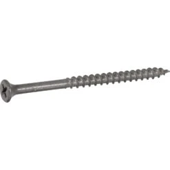 Hillman Fas-N-Tite No. 10 X 2.5 In. L Phillips Exterior Wood Screw 25 Lb