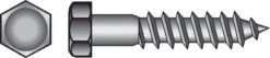 Hillman 3/8 In. X 3-1/2 In. L Hex Stainless Steel Lag Screw 25 Pk