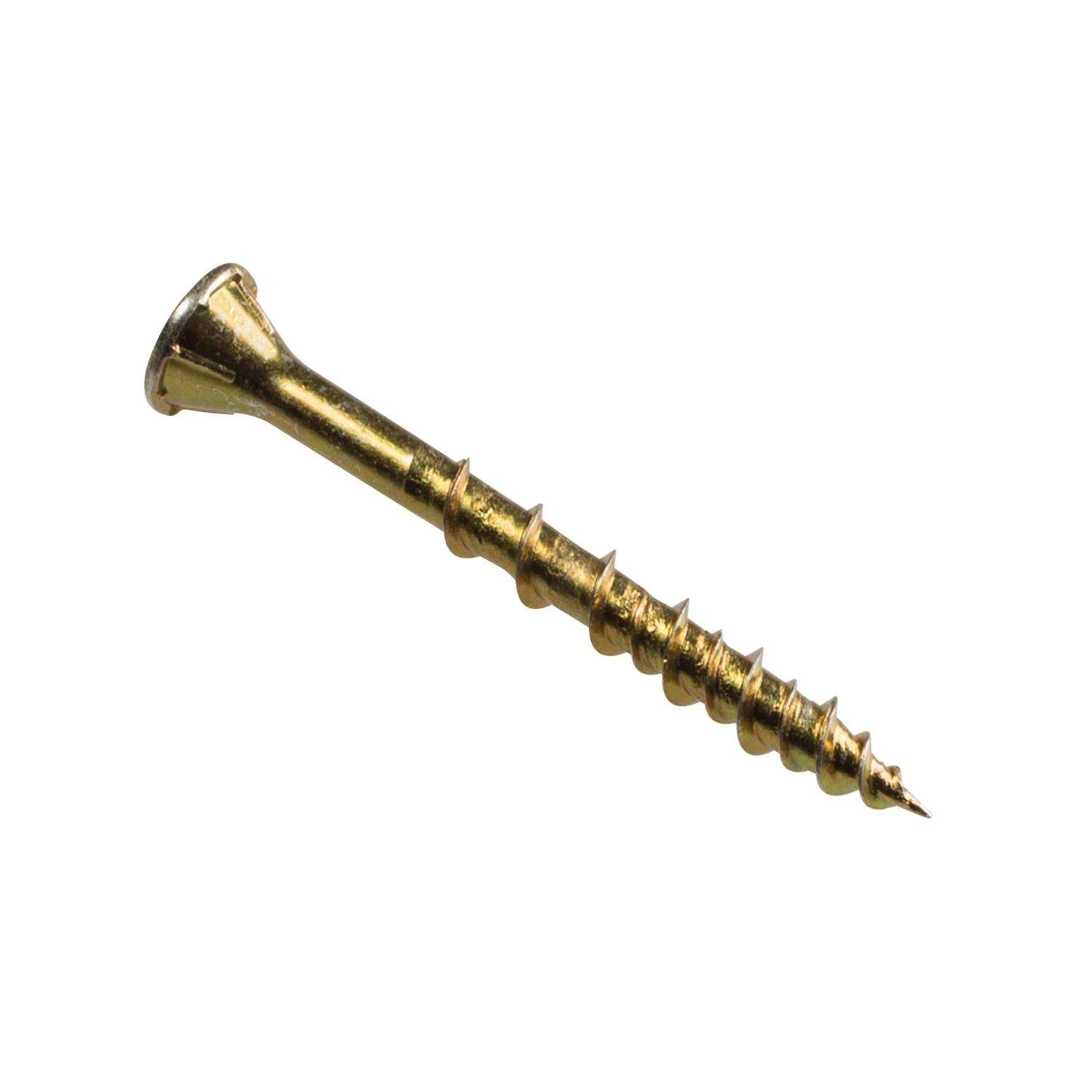 Simpson Strong-Tie Quik Drive No. 9 X 1-3/4 In. L Lobe Yellow Zinc Collated Subfloor Screws 1 Pk 5 Simpson Strong-Tie Quik Drive No. 9 X 1-3/4 In. L Lobe Yellow Zinc Collated Subfloor Screws 1 Pk - Image 5