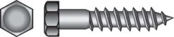 Hillman 3/8 In. X 2-1/2 In. L Hex Zinc-Plated Steel Lag Screw 50 Pk