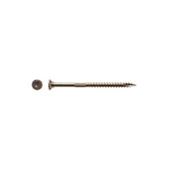 Big Timber No. 9 X 2-3/4 In. L Star Yellow Zinc Wood Screws 5 Lb