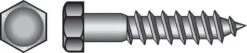 Hillman 1/2 In. X 5 In. L Hex Hot Dipped Galvanized Steel Lag Screw 25 Pk
