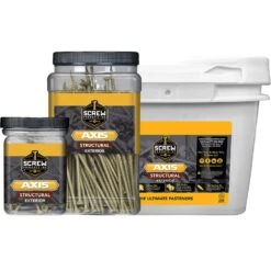 Screw Products AXIS No. 9 Ga. X 2.75 In. L Star Flat Head Structural Screws 1 Lb 78 Pk -Hil Screws Shop 9a4f873e 195d 4052 9d13 07a33becd3b9