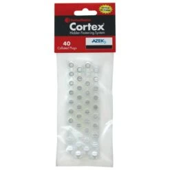 Cortex Azek White Plugs 40 Pk