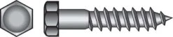 Hillman 3/8 In. X 3 In. L Hex Hot Dipped Galvanized Steel Lag Screw 50 Pk