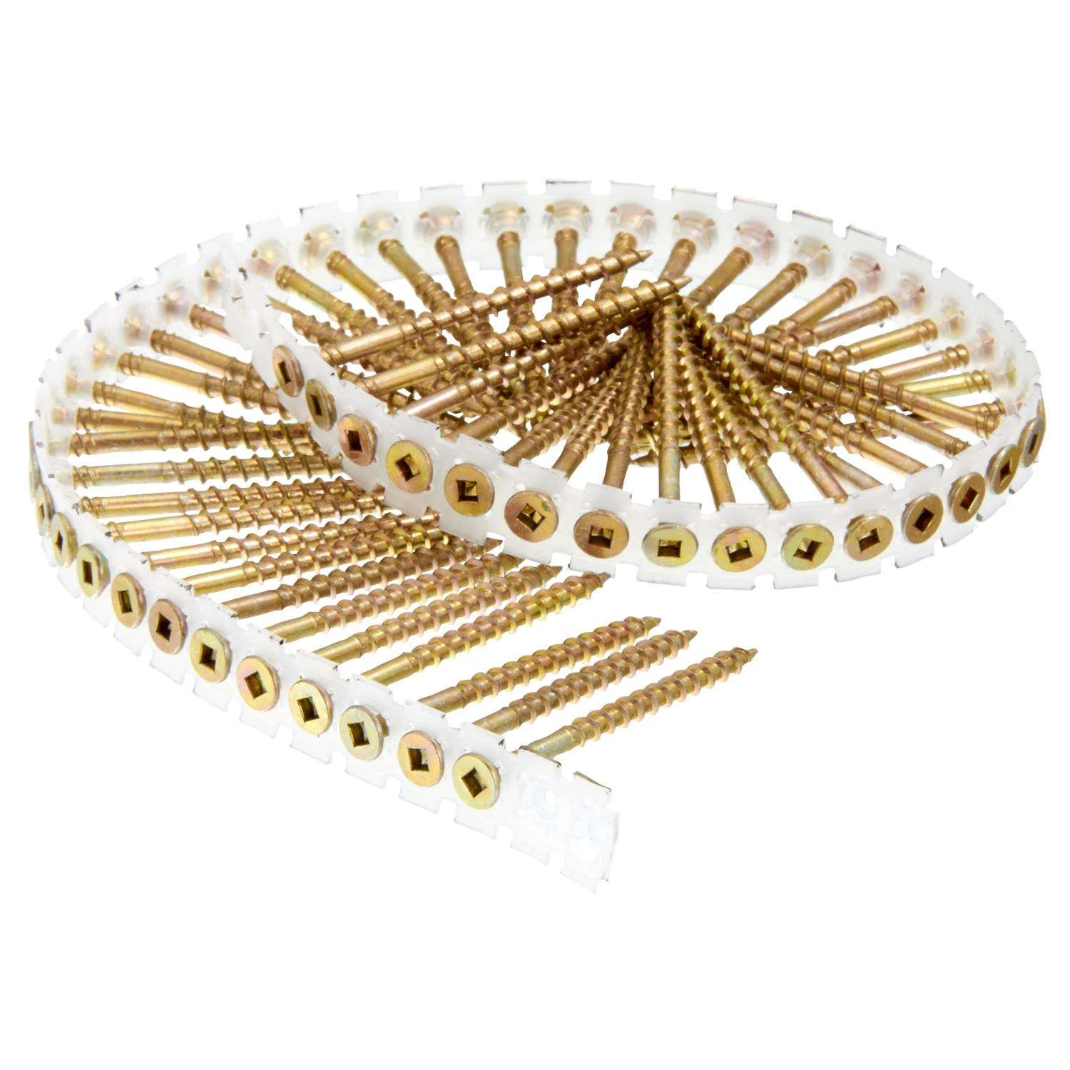 Senco DuraSpin No. 8 Sizes X 2-1/2 In. L Square Square Head Deck Screws 800 Pk 1 Senco DuraSpin No. 8 Sizes X 2-1/2 In. L Square Square Head Deck Screws 800 Pk