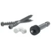 FastenMaster Cortex No. 9 X 2 In. L Star Trim Screws With Plugs 1 Pk