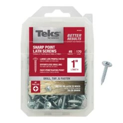Teks No. 8 X 1 In. L Phillips Truss Head Lath Screws 170 Pk