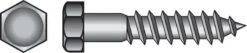 Hillman 3/8 In. X 1-1/2 In. L Hex Stainless Steel Lag Screw 25 Pk