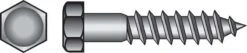 Hillman 1/2 In. X 5-1/2 In. L Hex Hot Dipped Galvanized Steel Lag Screw 25 Pk