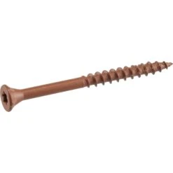 Hillman Deck Plus No. 10 X 3 In. L Red Star Flat Head Exterior Deck Screws 5 Lb