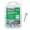 Teks No. 14 X 1-1/2 In. L Hex Washer Head Sheet Metal Screws 50 Pk