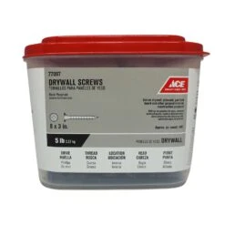Ace No. 8 Wire X 3 In. L Phillips Drywall Screws 5 Lb 472 Pk
