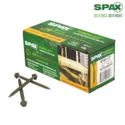 SPAX PowerLags 5/16 In. In. X 3 In. L Hex Drive Hex Washer Head Structural Screws 50 Pk