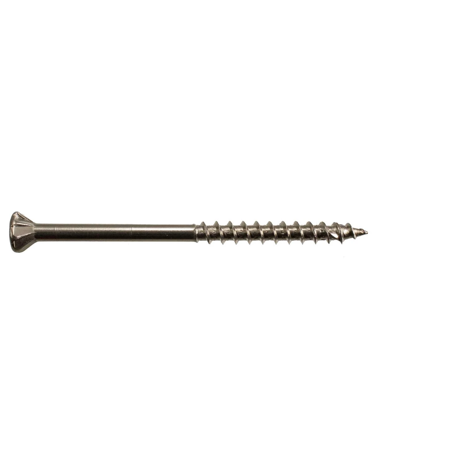 Fastap Tech 7 No. 10 X 3 In. L Square Wood Screws 8 Oz 30 Pk 2 Fastap Tech 7 No. 10 X 3 In. L Square Wood Screws 8 Oz 30 Pk - Image 2