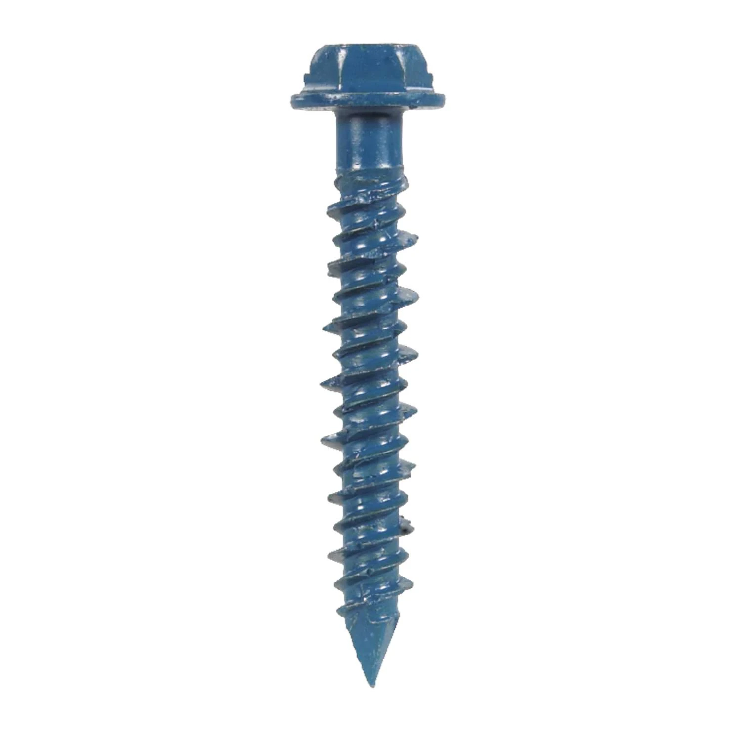 Hillman Tapper 3/16 In. D Steel Hex Head Concrete Screw Anchor 100 Pk 2 Hillman Tapper 3/16 In. D Steel Hex Head Concrete Screw Anchor 100 Pk - Image 2