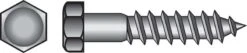 Hillman 1/4 In. X 4 In. L Hex Stainless Steel Lag Screw 25 Pk