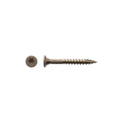 Big Timber No. 9 X 1-1/2 In. L Star Bronze Wood Screws 3500 Pk