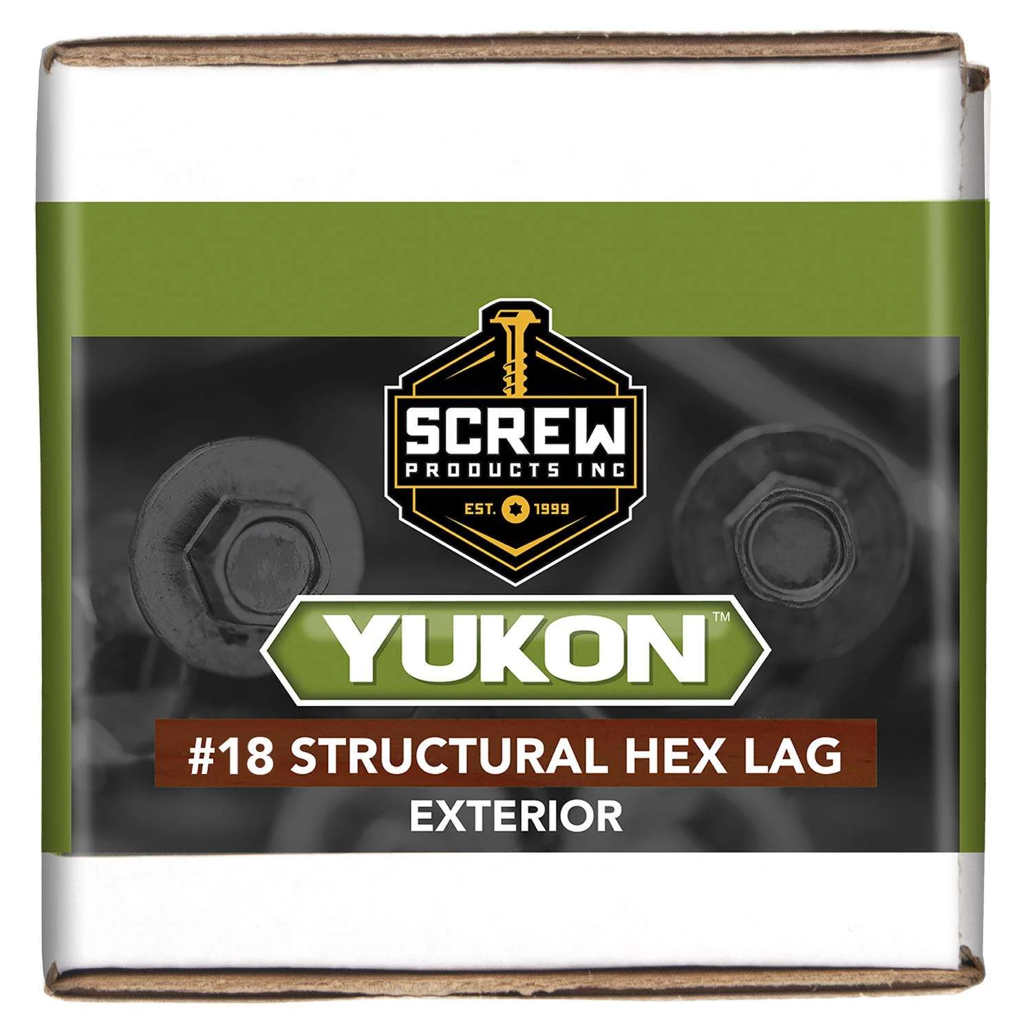 Screw Products YUKON #18 In. X 9 In. L Hex Black Steel Lag Screw 50 Pk 2 Screw Products YUKON #18 In. X 9 In. L Hex Black Steel Lag Screw 50 Pk - Image 2