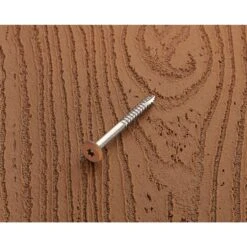 Starborn Deckfast No. 9 X 1-7/8 In. L Brown Star Pan Head Fascia Screws 100 Pk