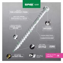 SPAX PowerTrim No. 8 Label X 2-1/2 In. L Star Trim Head Trim Screws 0.8 Lb 100 Pk -Hil Screws Shop cbd59bff 5116 4f06 90bc 81d63cea5ead
