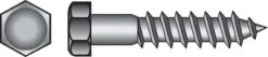 Hillman 3/8 In. X 1-1/2 In. L Hex Hot Dipped Galvanized Steel Lag Screw 100 Pk