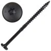 Screw Products NOVA #14 In. X 4 In. L Star Black Steel Lag Screw 50 Pk