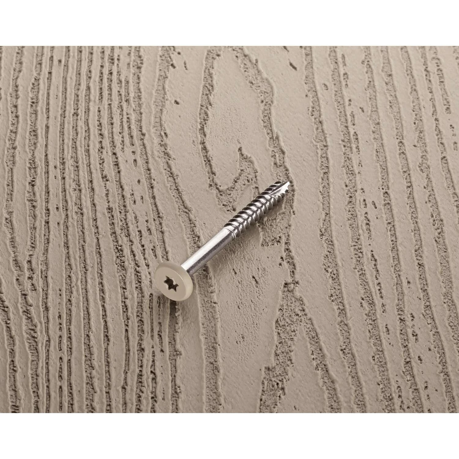 Starborn Deckfast No. 9 X 1-7/8 In. L Tan-Gray Star Pan Head Fascia Screws 100 Pk 1 Starborn Deckfast No. 9 X 1-7/8 In. L Tan-Gray Star Pan Head Fascia Screws 100 Pk